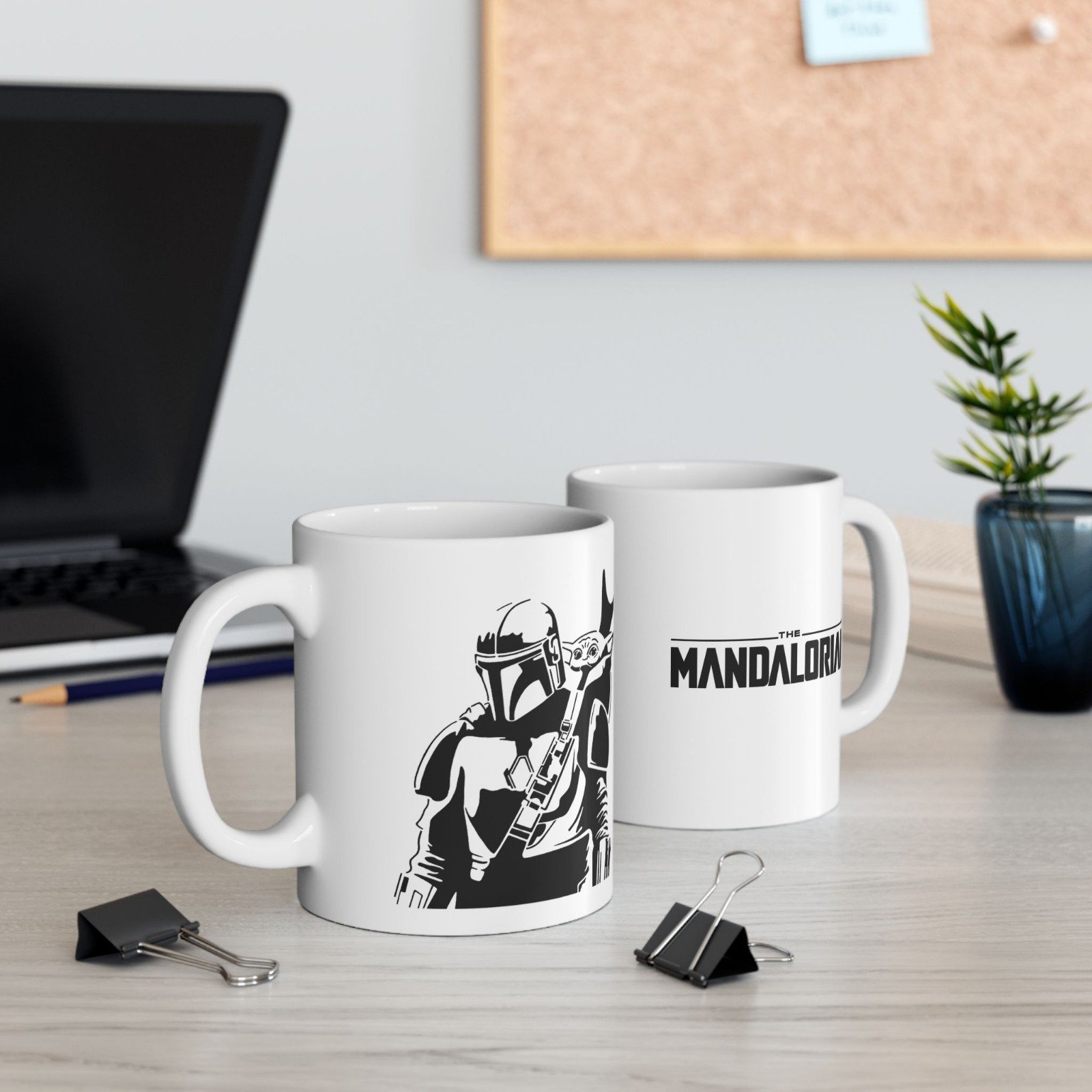 Star Wars Mandalorian Kupa Bardak - Görsel 3